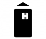 EMV Chip Terminal Icon icon