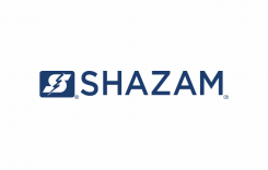 Shazam logo.